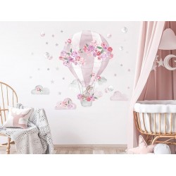 Naklejka na ścianę - Balon Różowy