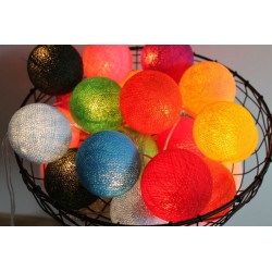 Cotton Balls - Świecące kule - Multicolor