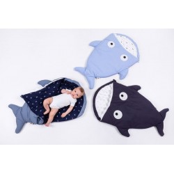Letni Śpiworek dla dzieci SHARK 1-18m - Baby Bites