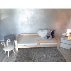 Łóżko dla dziecka 180x90 + stelaż + barierka