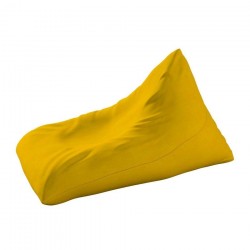 Pufa leżanka dla dziecka - żółta