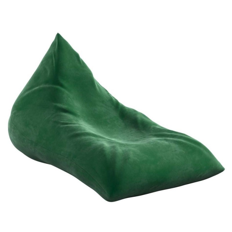 Pufa leżanka Velvet - zielony