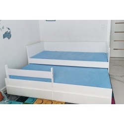 Łóżko Homnes podwójne wysuwane 200x90
