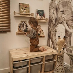 Półka dekoracyjna do pokoju dziecka Lemur