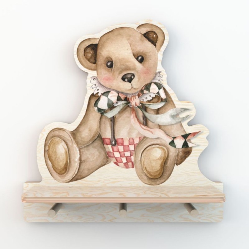 Dekoracyjna Półka dla dzieci Teddy Bear