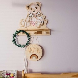 Dekoracyjna Półka dla dzieci Teddy Bear
