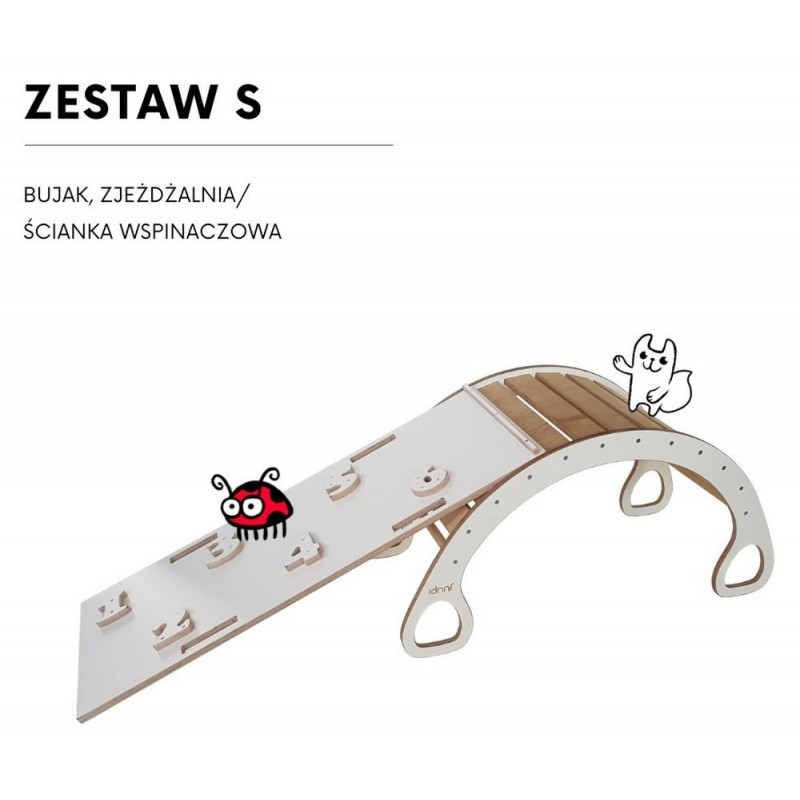 Bujak + Zjeżdżalnia (3in1) -  Zestaw S