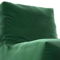 Pufa fotel dla dziecka - zielona