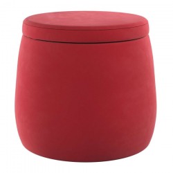 Pufa Candy Jar - czerwona - pojemnik na zabawk