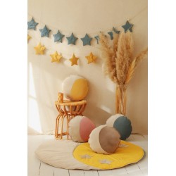 Poduszka dekoracyjna dla dziecka Księżyc niebieski