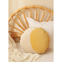 Poduszka dekoracyjna dla dziecka Księżyc żółty