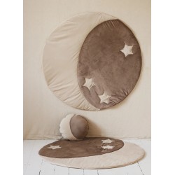 Poduszka dekoracyjna dla dziecka Księżyc latte