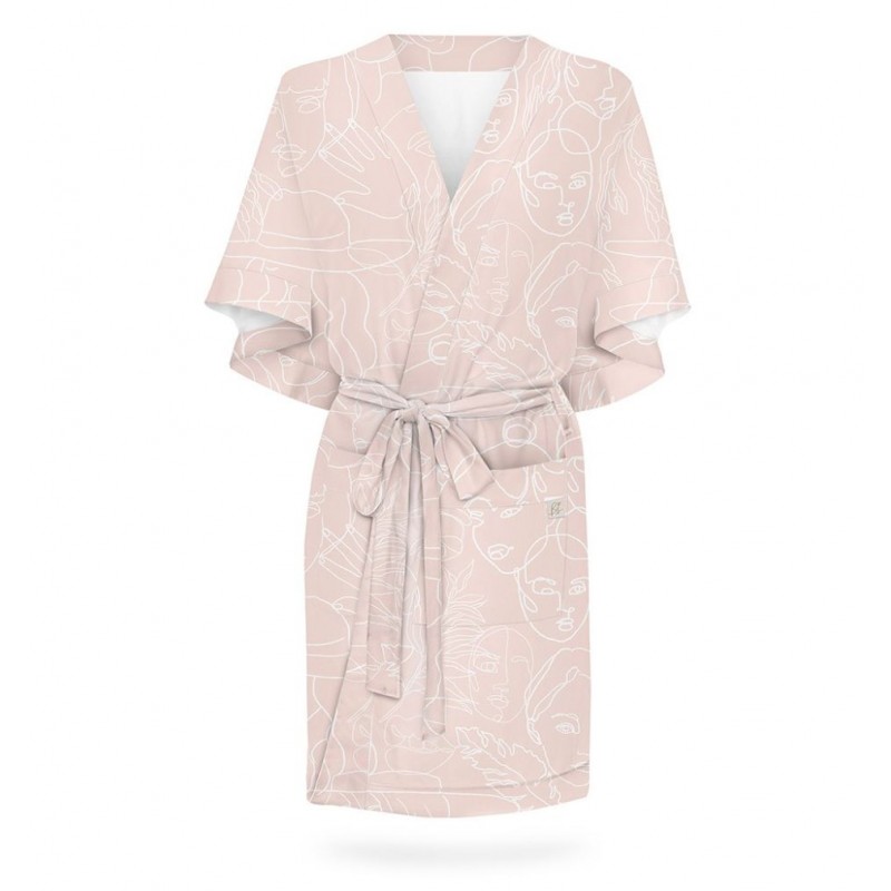 Szlafrok dla mam - Kimono - Feminine