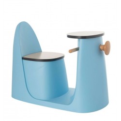 Krzesełko ze stolikiem dla dziecka Vespo 2w1 blue