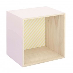 Półka dla dziecka Box - pink 28cm