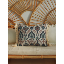Poduszka dekoracyjna do pokoju dziecka Blue Iris in Istanbul