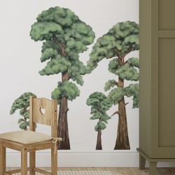 Naklejki na ścianę dla dziecka - Drzewa