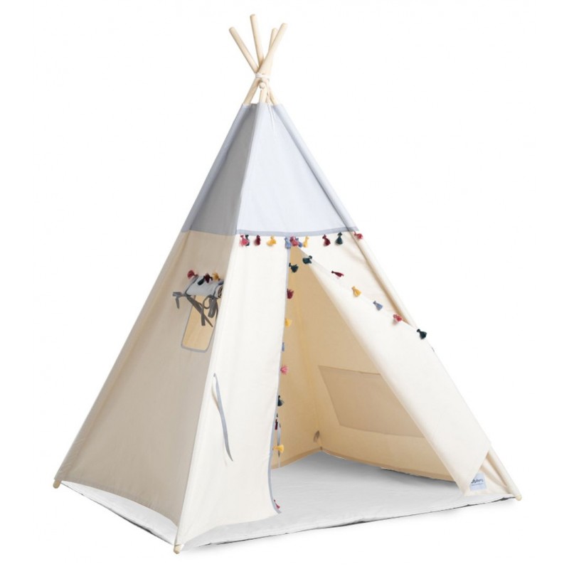 Namiot Tipi Boho Grey - Tipi dla dziecka