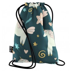 Plecak Worek dla dziewczynki Kiddy - Jednorożce