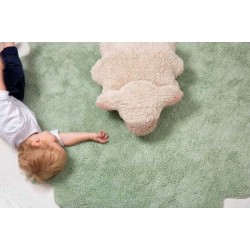 Bawełniany dywan z poduszką - Puffy Sheep