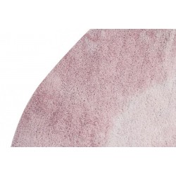 Bawełniany dywan dla dziewczynki TIE-DYE Nude