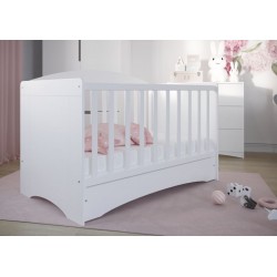 Łóżko niemowlęce 120x60 z szufladą Classic 1