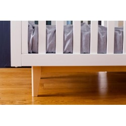 Łóżeczko dla dziecka SCANDY 120x60 białe