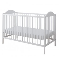 Łóżko dla niemowlaka 120x60 KEVIN - białe