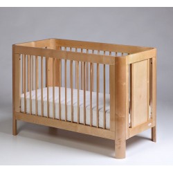 Łóżeczko dla niemowlaka 120x60 SUN - naturalne