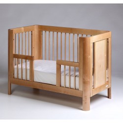 Łóżeczko dla niemowlaka 120x60 SUN - naturalne