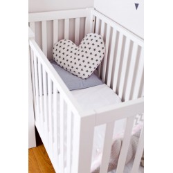 Łóżeczko niemowlęce LOFT 120x60 - białe