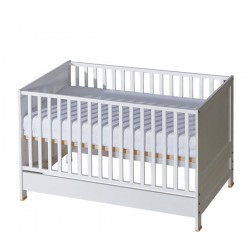 Łóżeczko niemowlęce Basic - Tapczanik 140x70 - biały