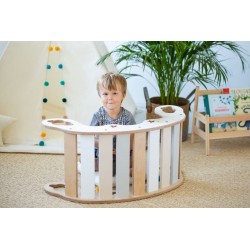 Drewniany bujak Montessori - Lody Śmietankowe