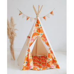 Namiot tipi "Picnic with flowers"