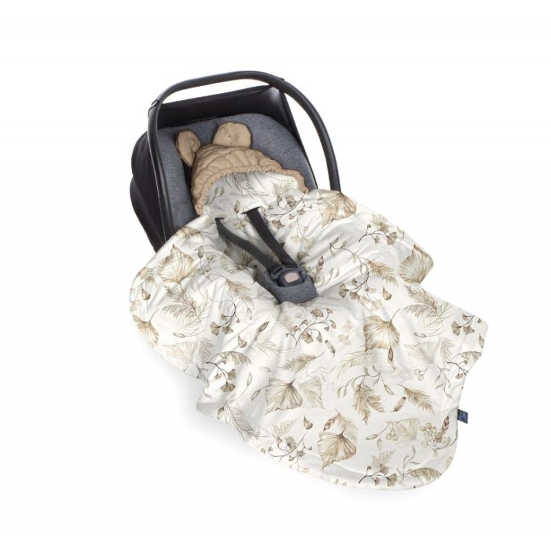 Kocyk do fotelika Boho - Beige Kocyk do fotelika Boho - Beige