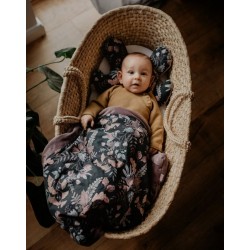 Zestaw niemowlaka - Kocyk + poduszka motylek