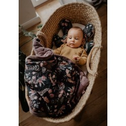Zestaw niemowlaka - Kocyk + poduszka motylek