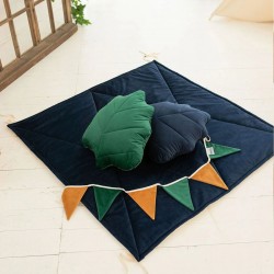 Tipi Blue Velvet - Namiot tipi z matą i poduszkami