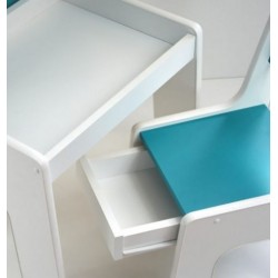 Krzesełko z szufladą K2 ocean