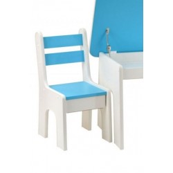 Krzesełko z szufladą K2 niebieskie