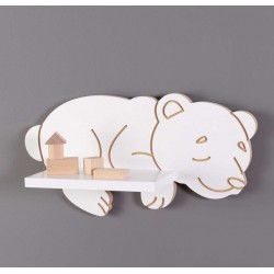 Półka dekoracyjna Śpiący Niedźwiedź