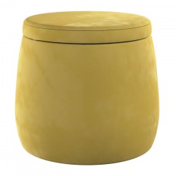Pufa Candy Jar - Pojemnik na zabawki 2w1 - oliwkowy zielony