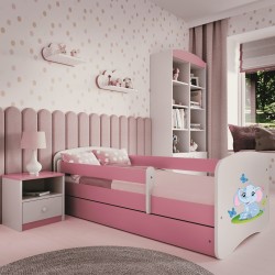 Łóżko dla dziecka Słonik rozowe babydreams