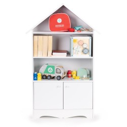 Regal domek - biblioteczka dla dzieci