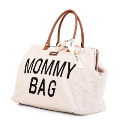 Childhome Torba Mommy Bag Teddy Bear White (Limited Edition)