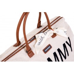 Childhome Torba Mommy Bag Teddy Bear White (Limited Edition)