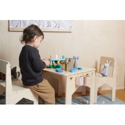 Stolik z krzesełkami dla dzieci - Zestaw Szaragi