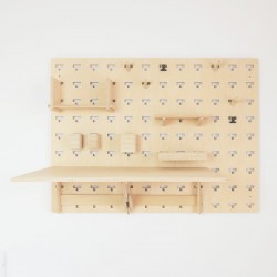 Pegboard zestaw ze stolikiem (100 × 75) Szaragi