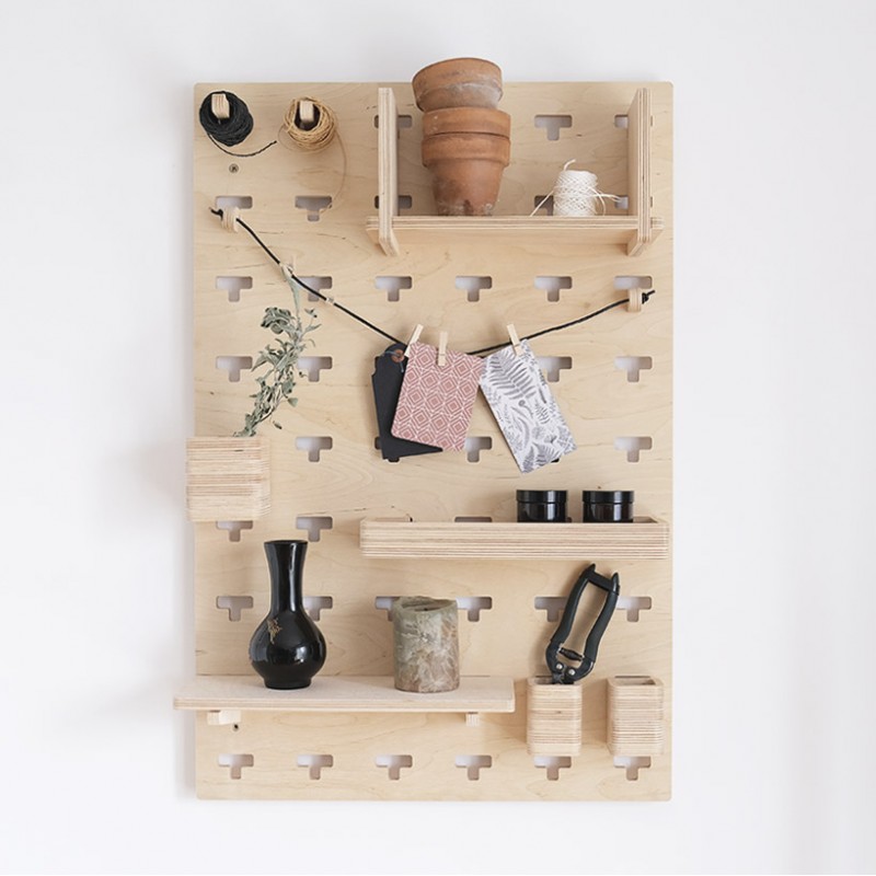 Organizer ścienny Pegboard zestaw (50 × 75)