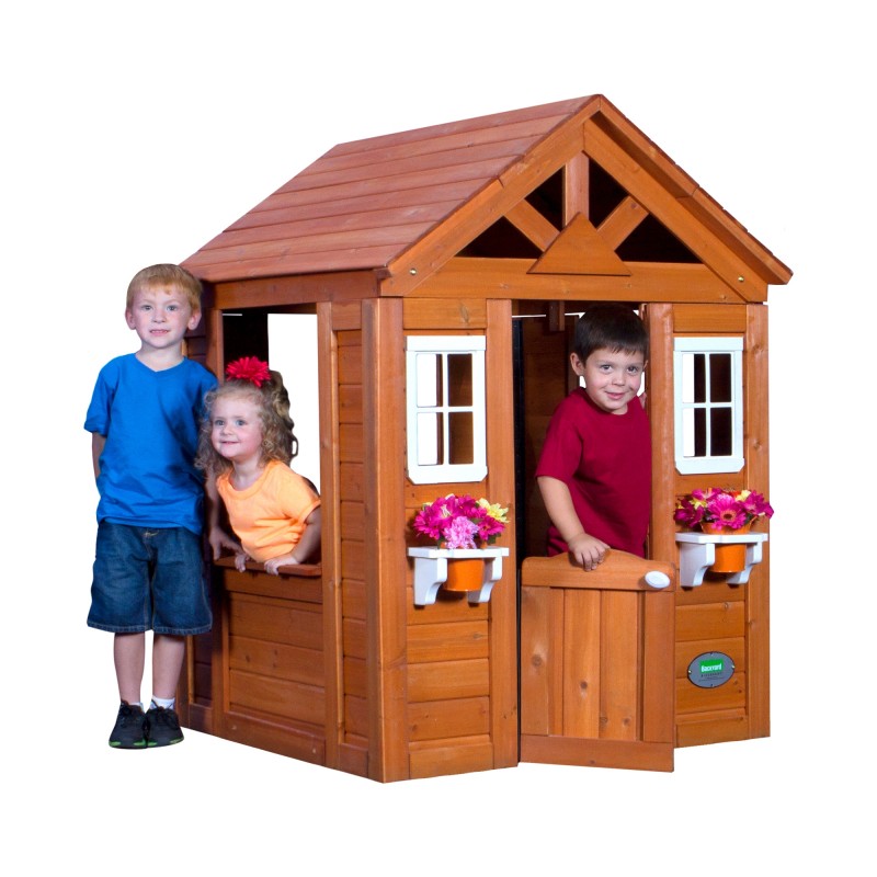 Drewniany Domek Ogrodowy dla Dzieci Timberlake Backyard Discovery Step2 Drewniany Domek Ogrodowy dla Dzieci Timberlake Backyard Discovery Step2